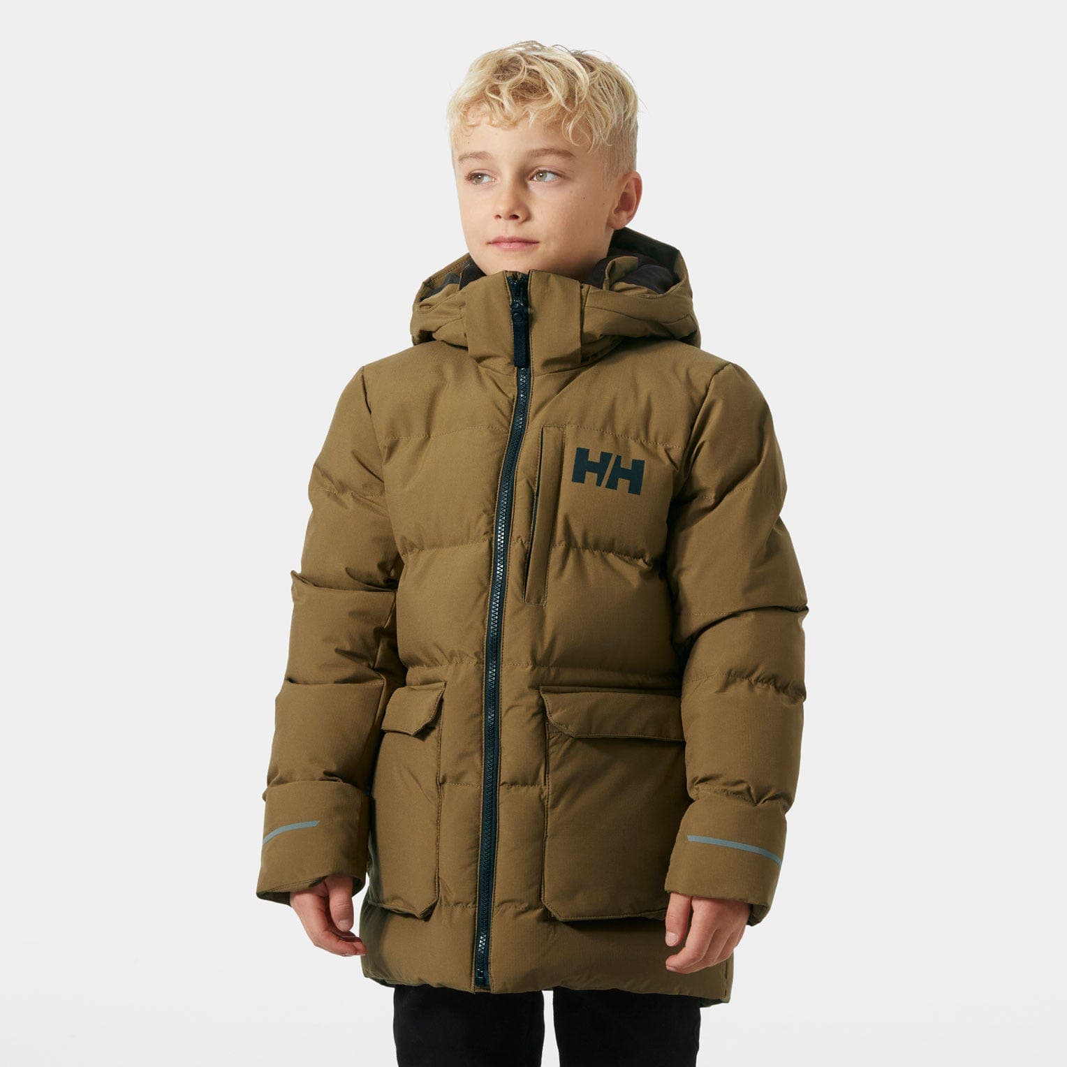 Helly Hansen JR NORD PUFFY PARKA - cor 718