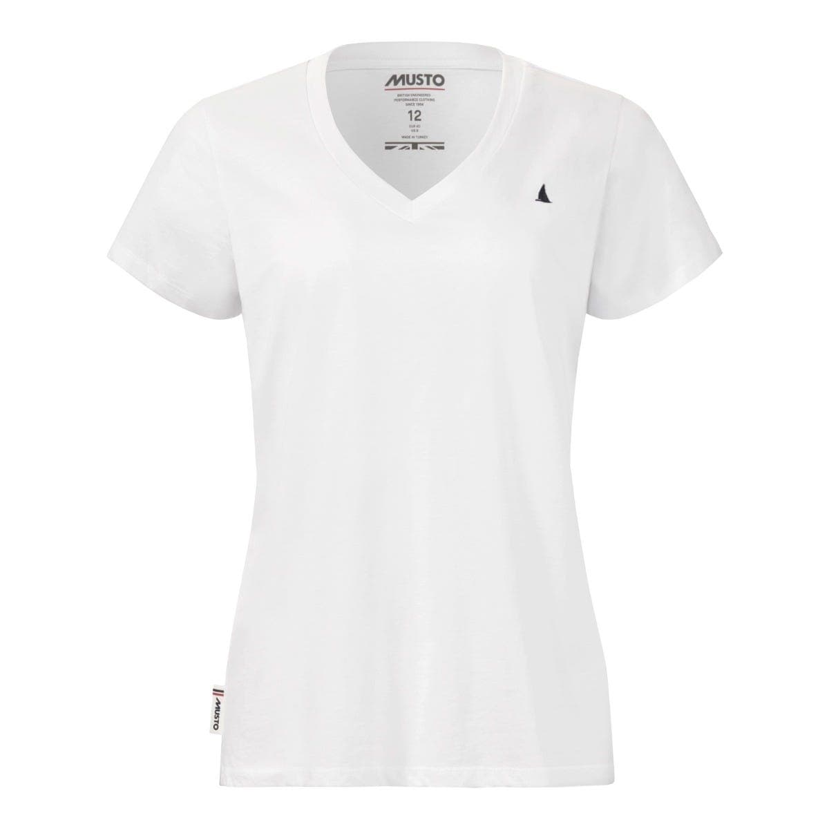 Musto W ORIGINAL V NECK SS TEE - cor 002