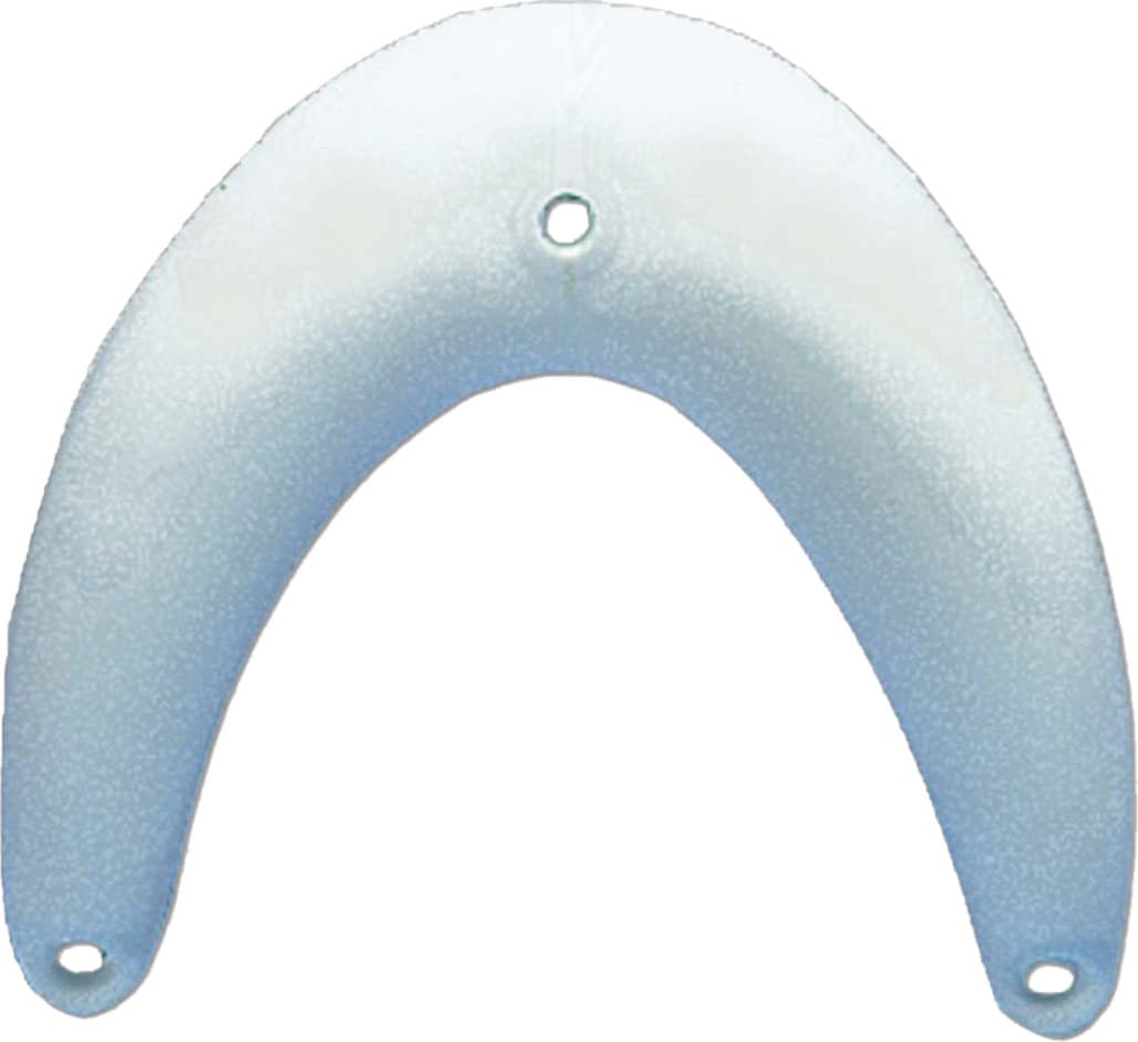Defensa de proa moldada, 33 × 26 × 27 × 34 cm, Branco