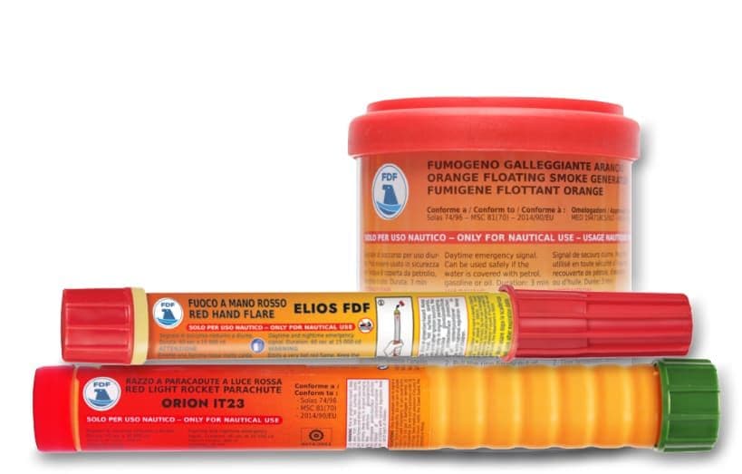 Kit de Segurança Pirotécnica SOLAS - Tipo 1