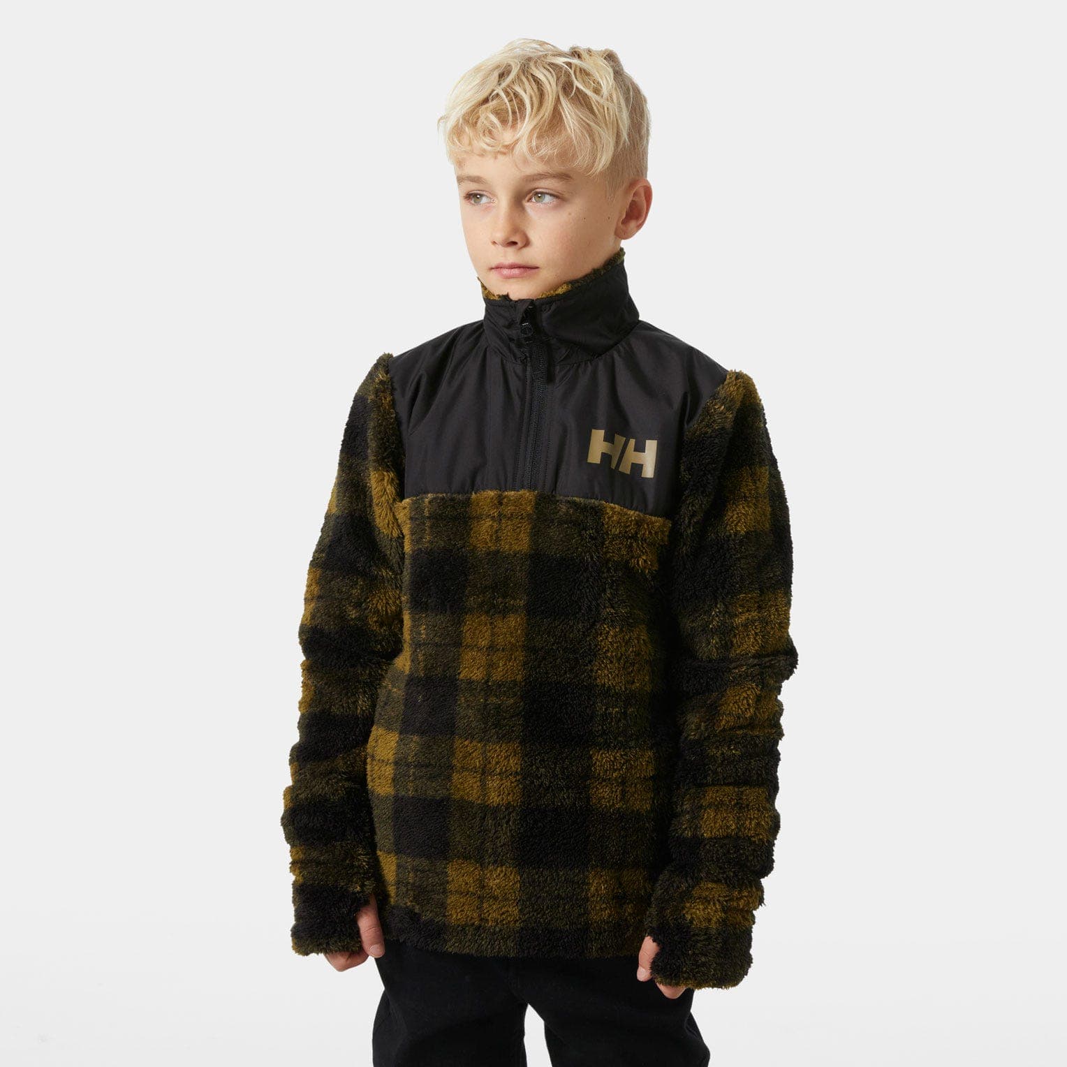 Helly Hansen Juniors' Champ 1/2 Zip Midlayer - cor 718