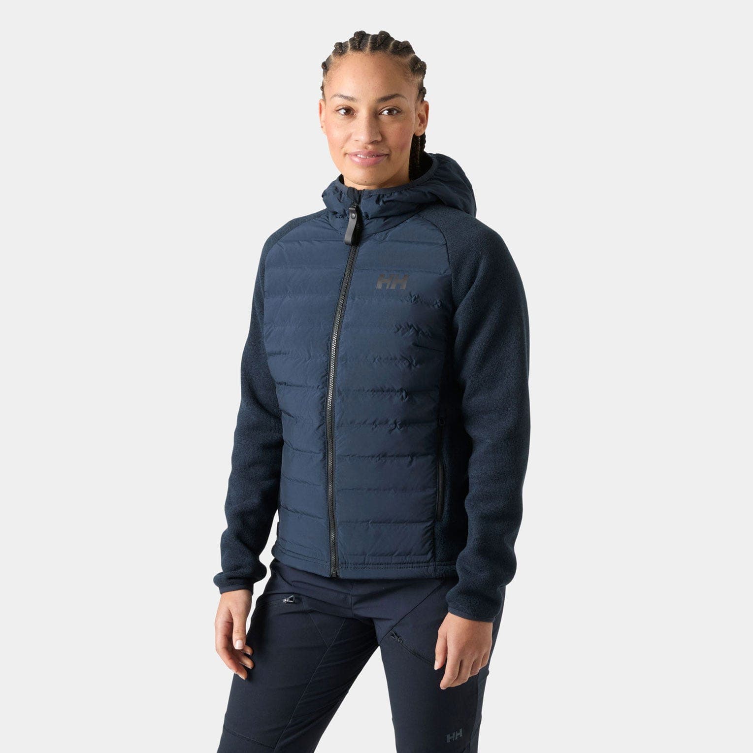 Helly Hansen W SKAGEN HYBRID KNIT INSULATOR - cor 597