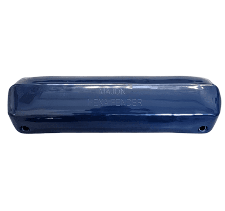 Defensa hexagonal Majoni Hexa, 17 × 58 cm, Azul-escuro