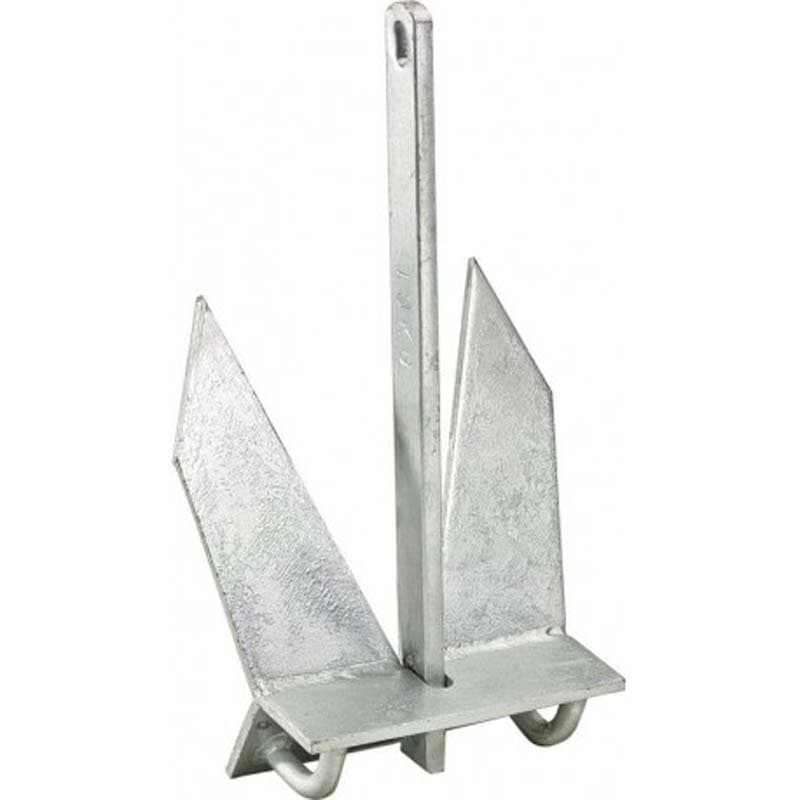 Âncora plana em aço galvanizado, 2 kg