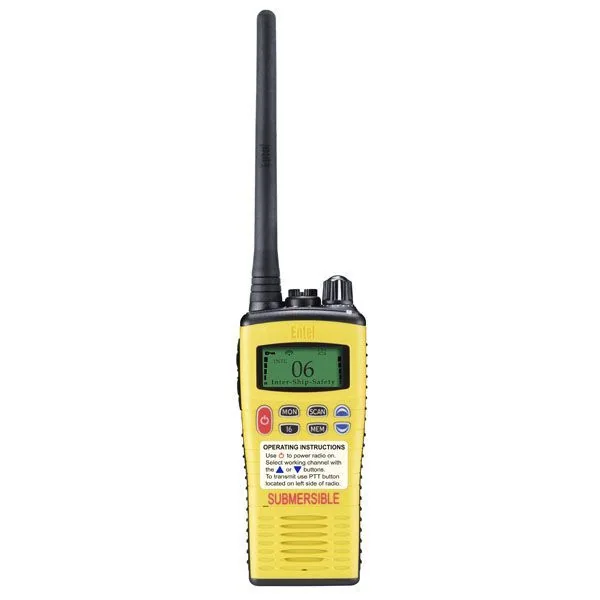 VHF Portátil de Emergência GMDSS Entel HT649