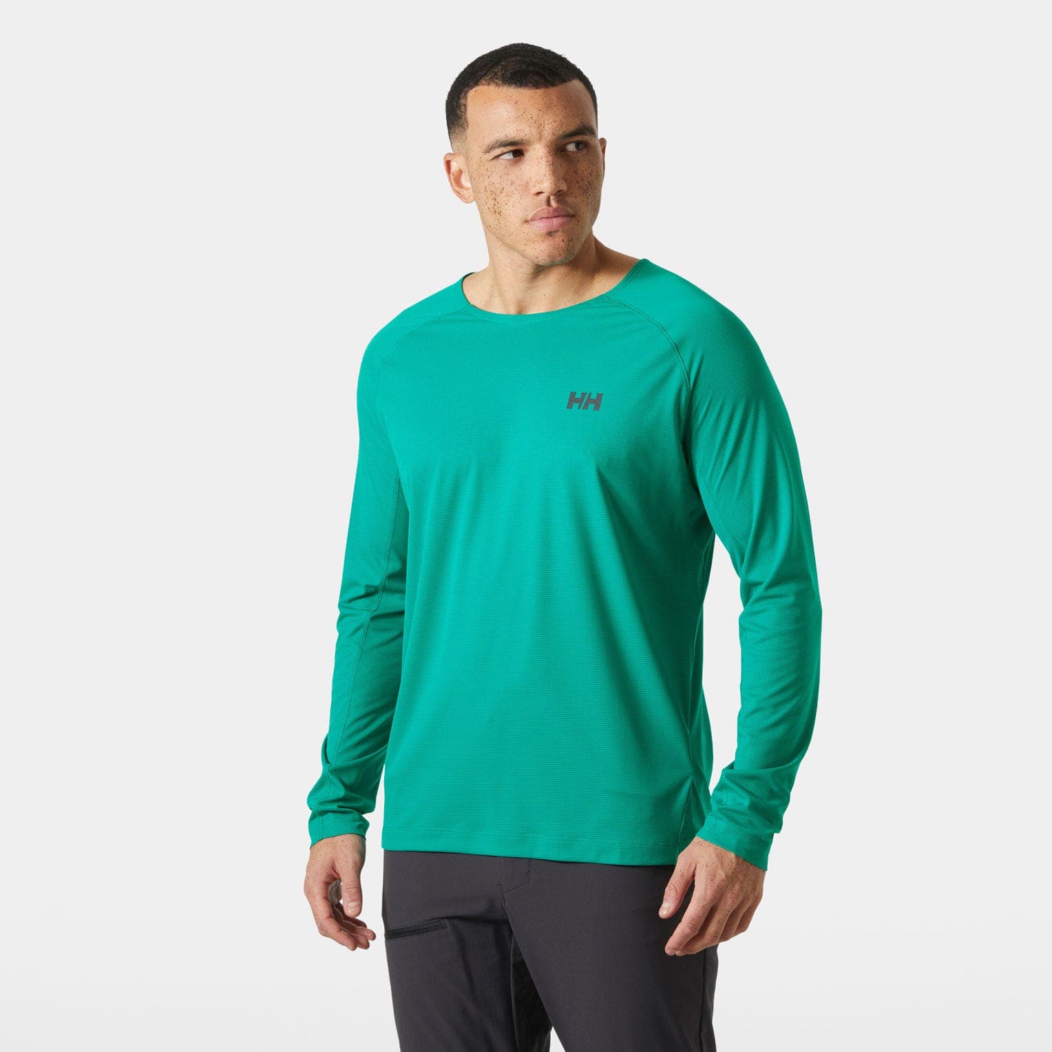 Helly Hansen TRAIL LS T-SHIRT - cor 466