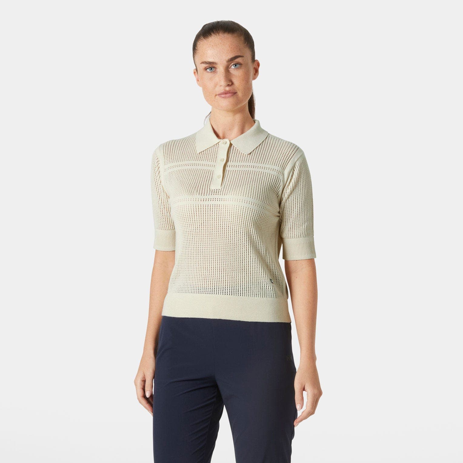 Helly Hansen W SALT KNIT POLO - cor 034