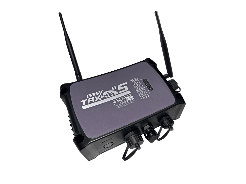 easyTRX3S-LAN, transponder AIS com ligação de rede