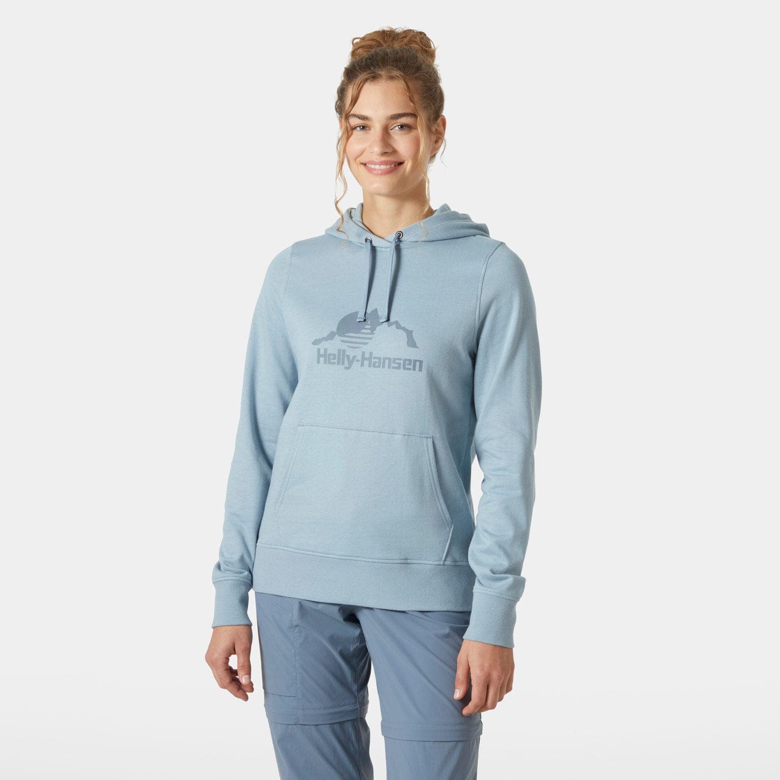 Helly Hansen W NORD GRAPHIC PULLOVER HOODIE - cor 561