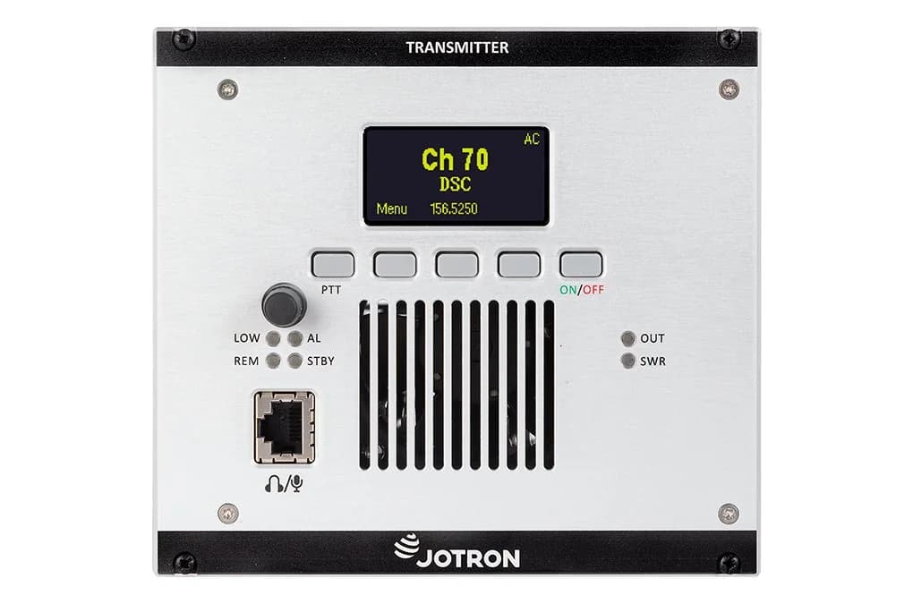 Transmissor VHF marítimo Jotron TA-7650C