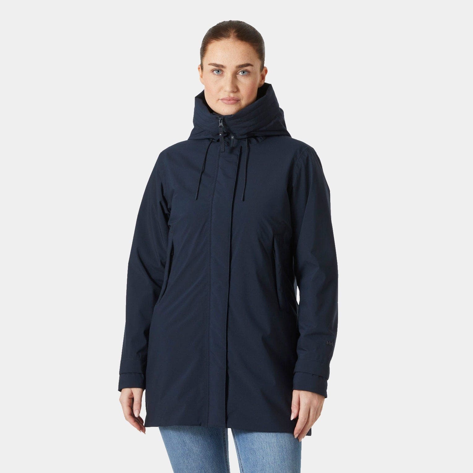 Helly Hansen W VICTORIA INS MID RAIN JACKET - cor 597