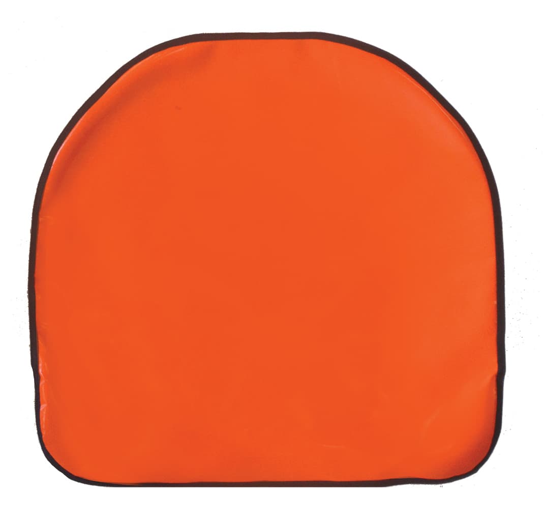 Bolsa laranja para boia de ferradura, 54 × 53 × 11 cm
