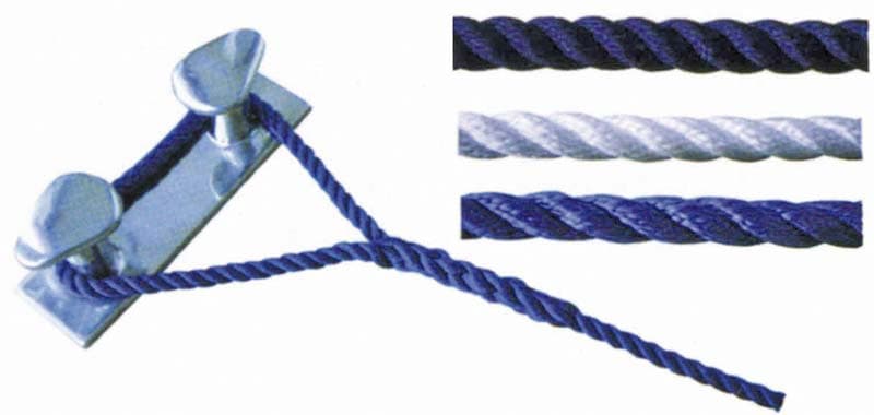 Linha de amarração ProSea em poliéster azul, 6 mm, azul, 10 m