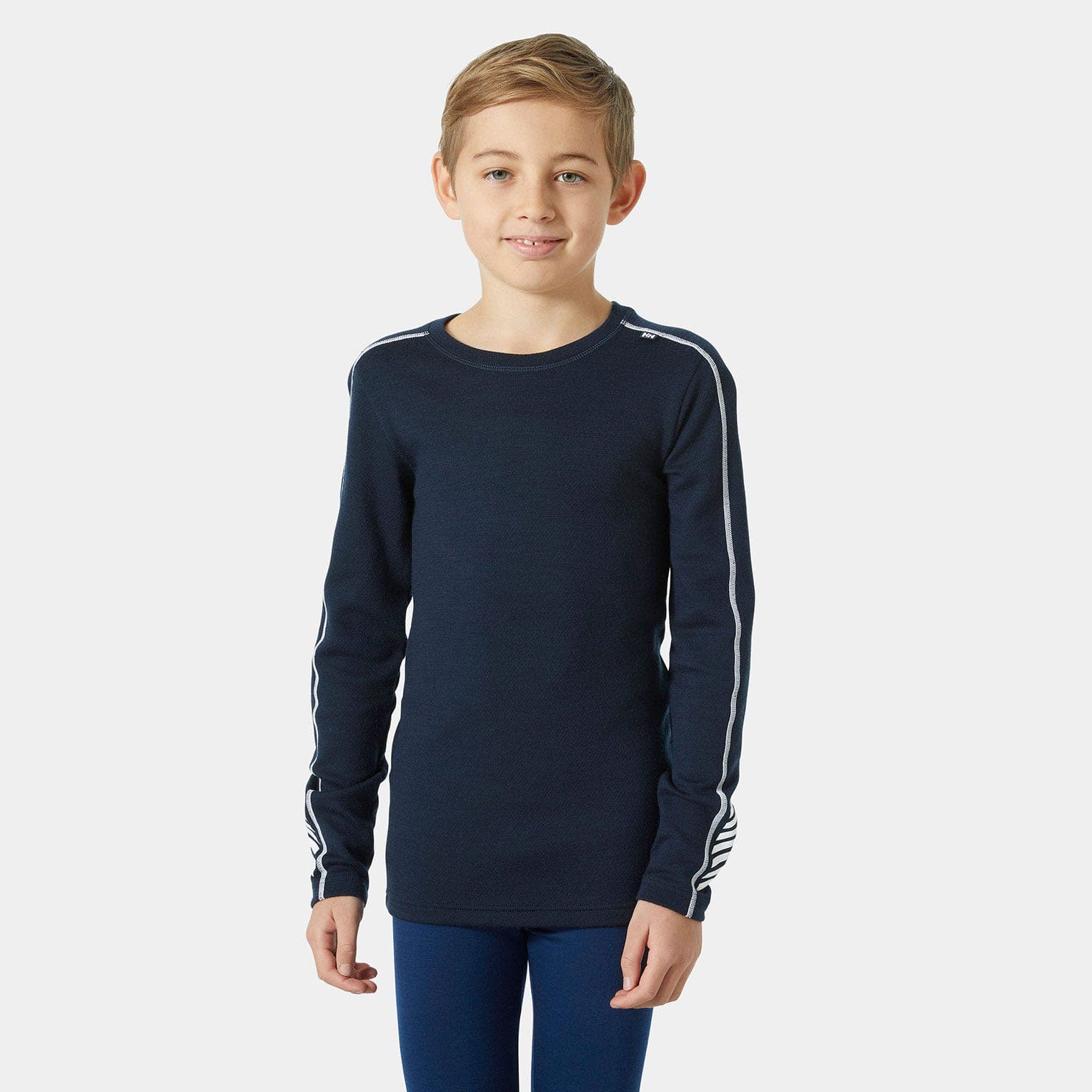 Helly Hansen Juniors' LIFA® Merino Base Layer Crew Top - cor 597