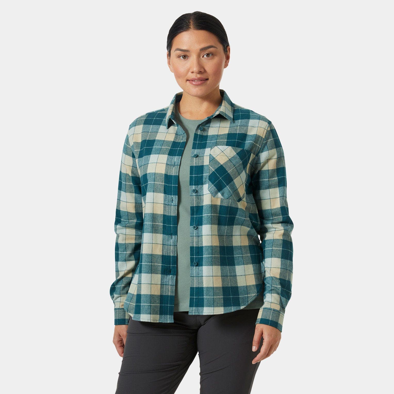Helly Hansen W LOKKA FLANNEL LS SHT - cor 453
