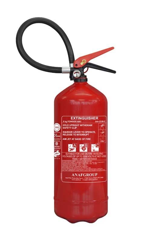Extintor Pó Químico ABC 6 kg SOLAS