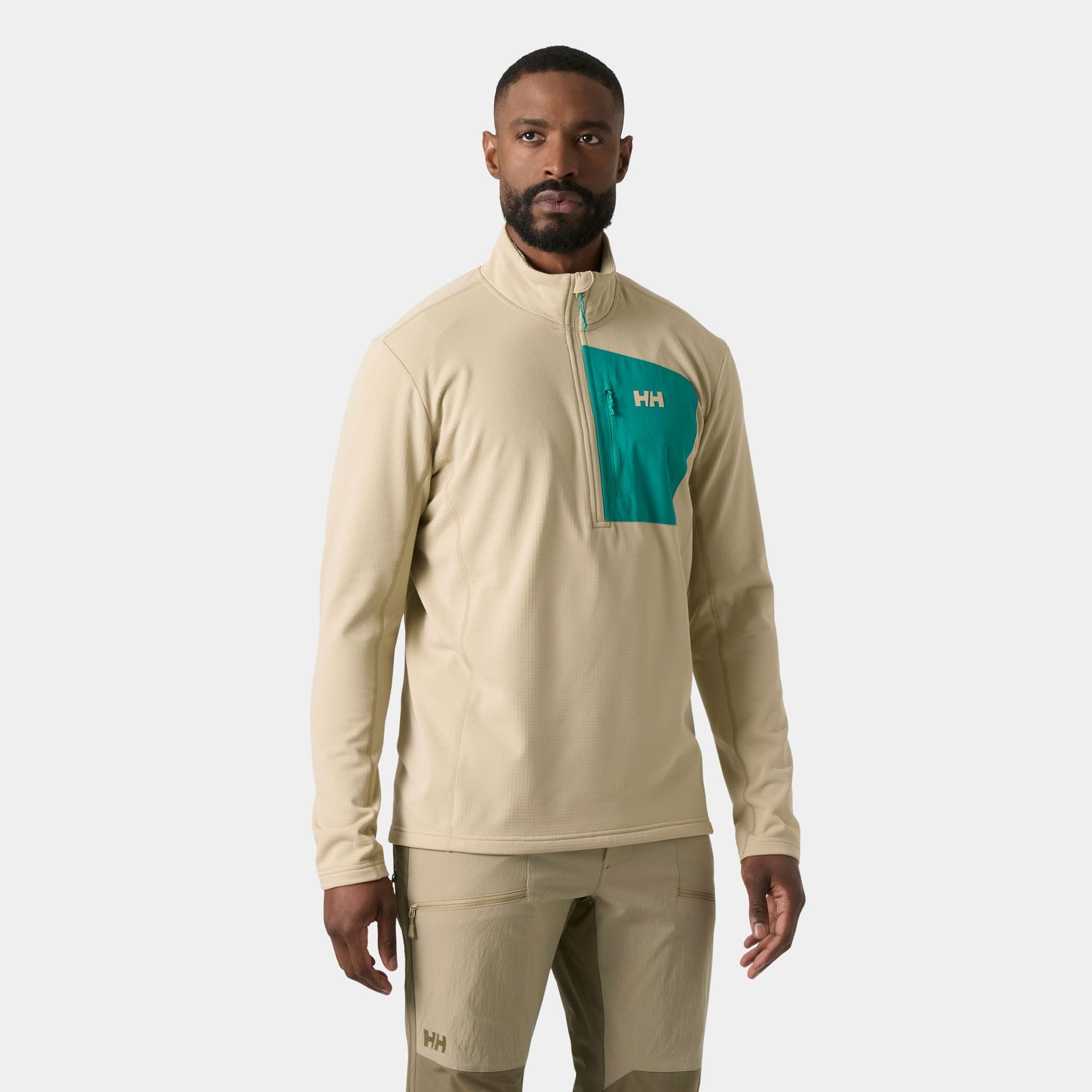 Helly Hansen VERSALITE 1/2 ZIP FLEECE - cor 078