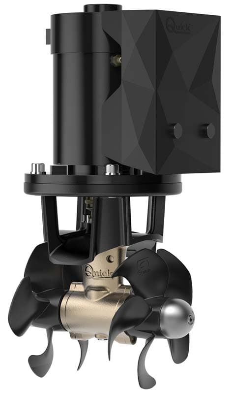 Quick · Hélice PROA DOBLE BTQ 185-65 65KGF 24V Ø185MM 3.3KW