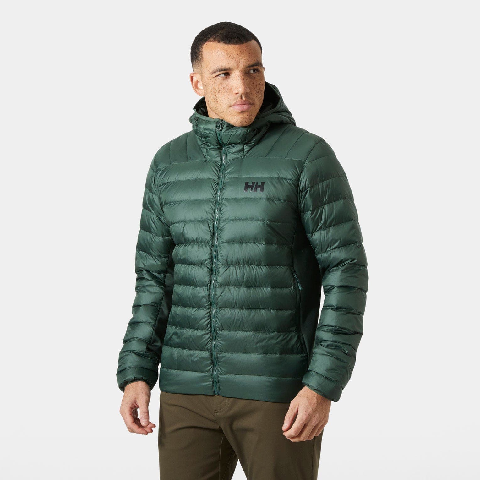 Helly Hansen VERGLAS DOWN HYBRID HOOD 2.0 - cor 390
