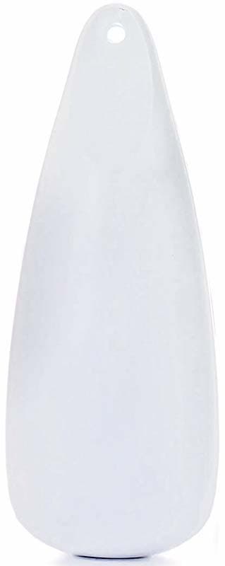 Defensa alongada tipo pera Majoni, 18 × 48 cm, Branco