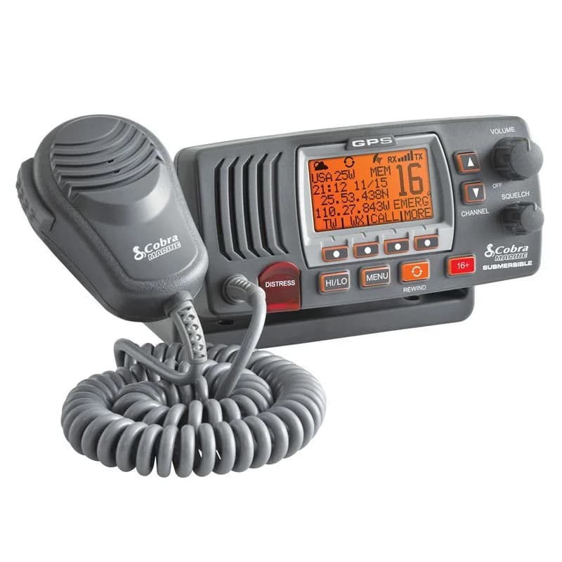 Rádio VHF Fixo COBRA MRF77 c/ DSC e GPS