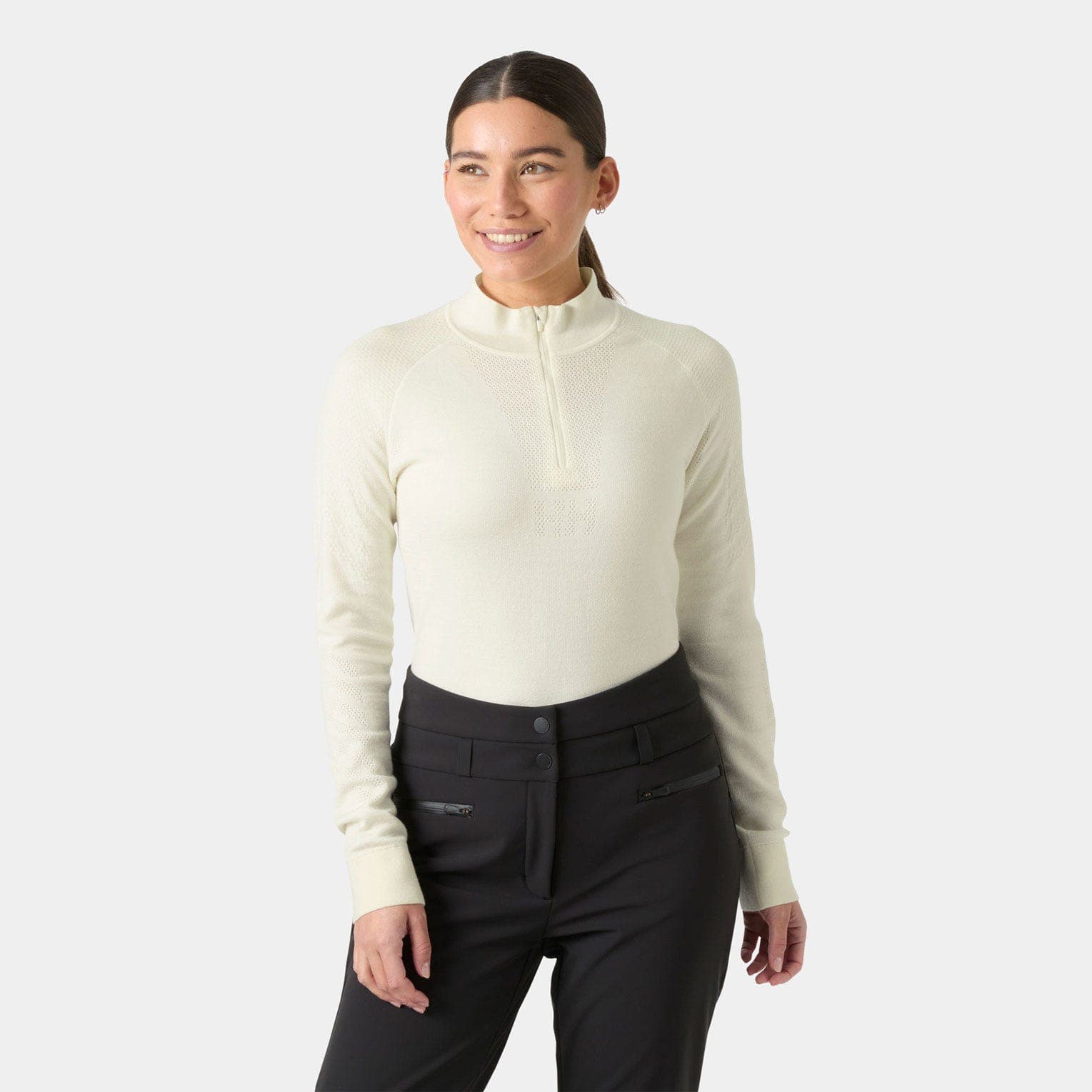 Helly Hansen W LIFA MERINO KNITEVO 1/2 ZIP - cor 047