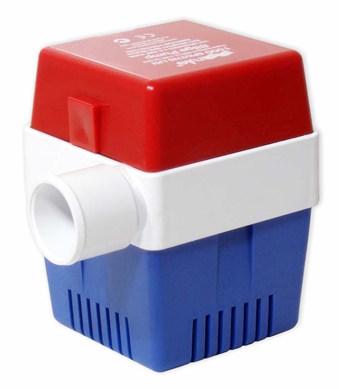 Bomba de porão Rule 20A, 1000 GPH, 12 V
