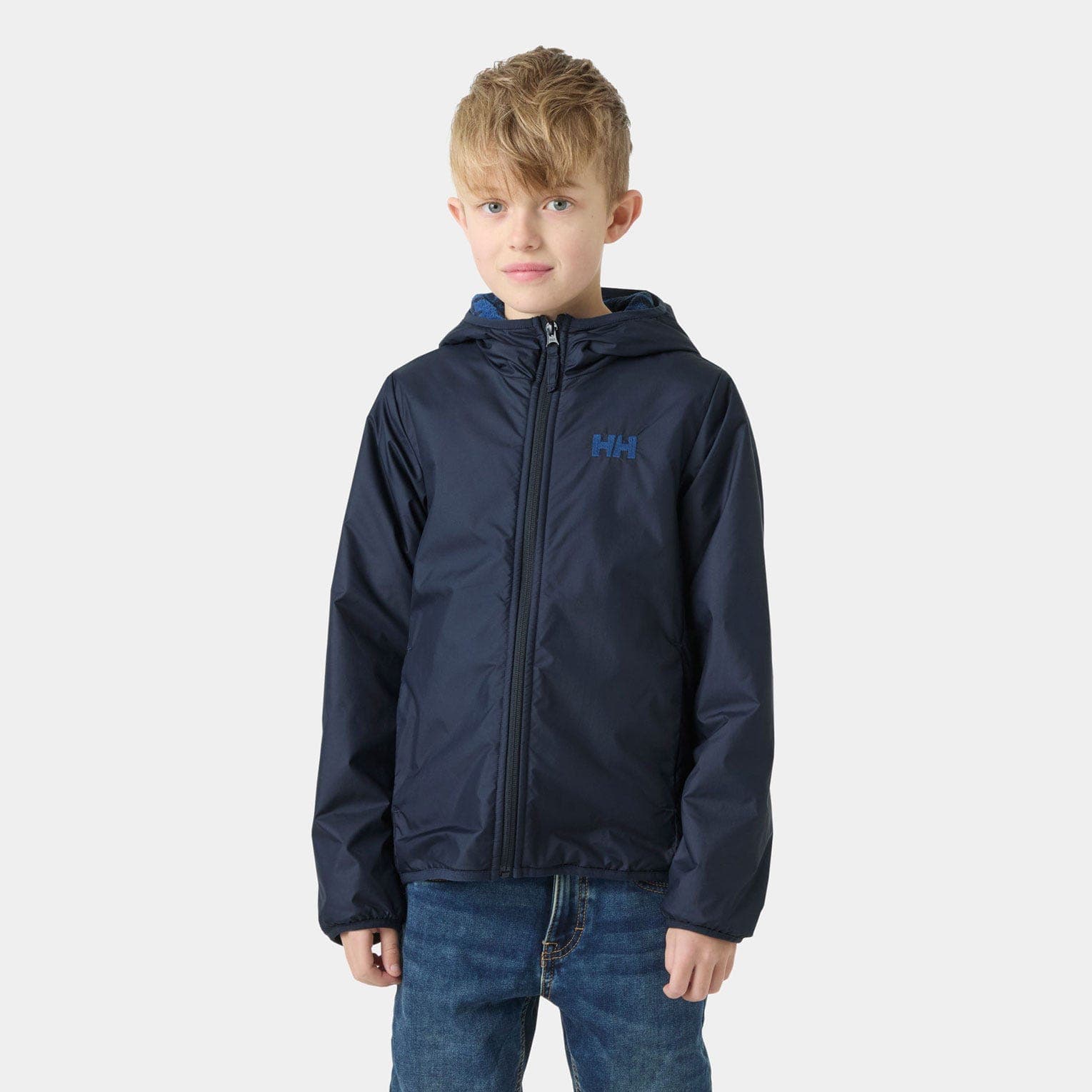 Helly Hansen JR CHILL HOODED JACKET - cor 597