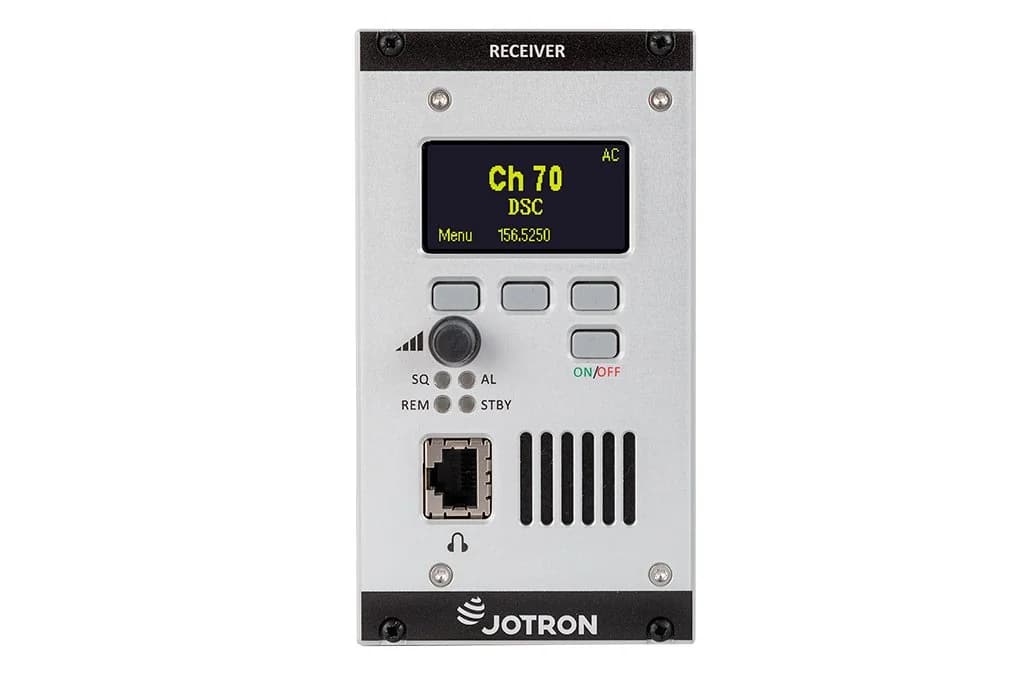 Recetor VHF marítimo Jotron RA-7203C