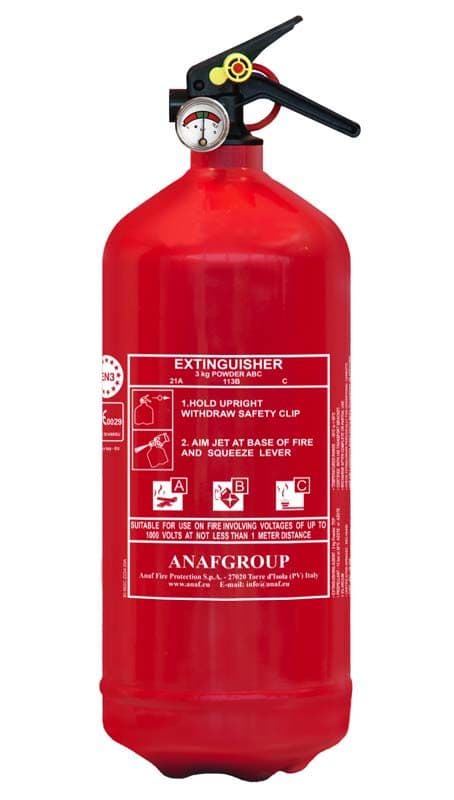 Extintor Pó Químico ABC 3 kg SOLAS