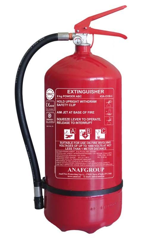 Extintor Pó Químico ABC 9 kg SOLAS