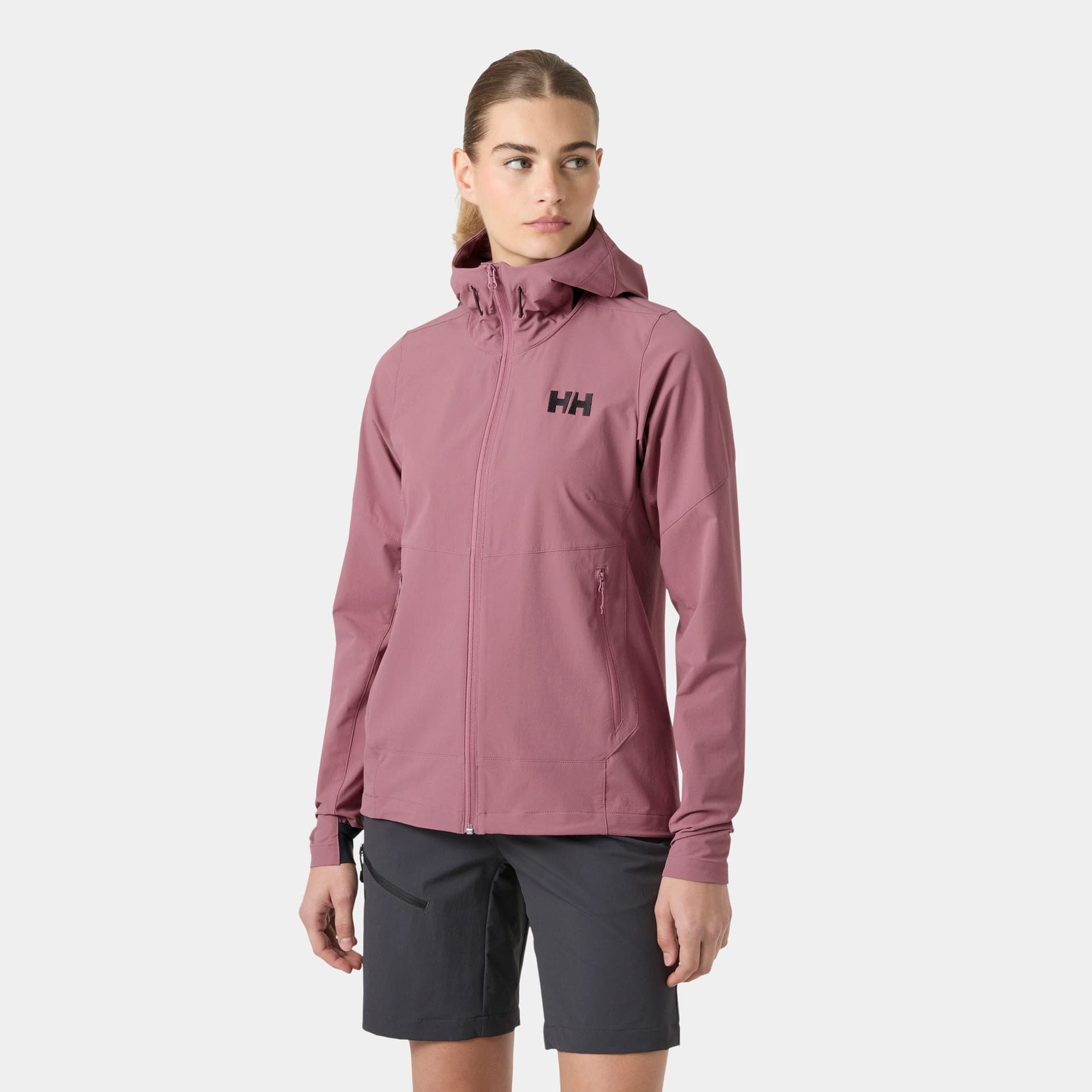 Helly Hansen W BLAZE SOFTSHELL HOOD - cor 664
