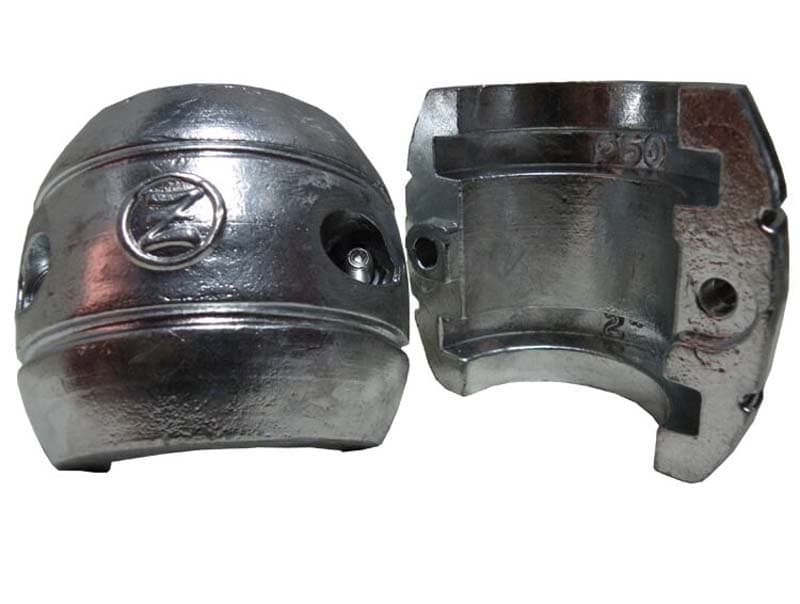 Ânodo de zinco em colar para eixo de 50 mm