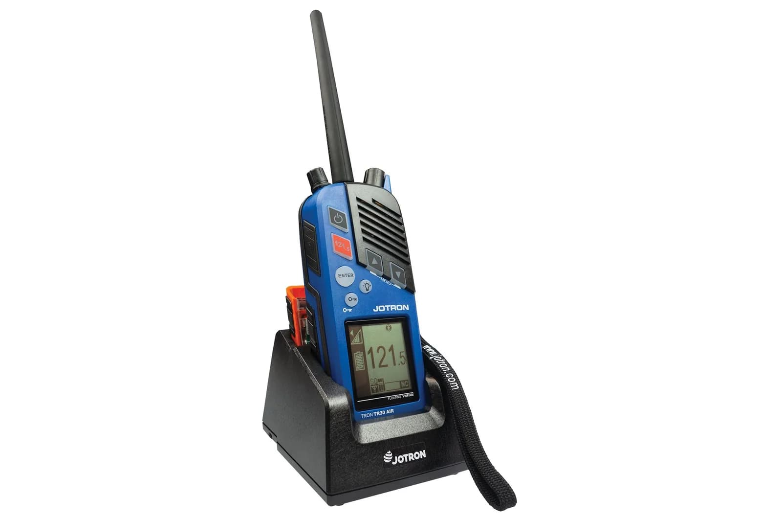 Rádio de emergência aeronáutico Jotron Tron TR30 AIR