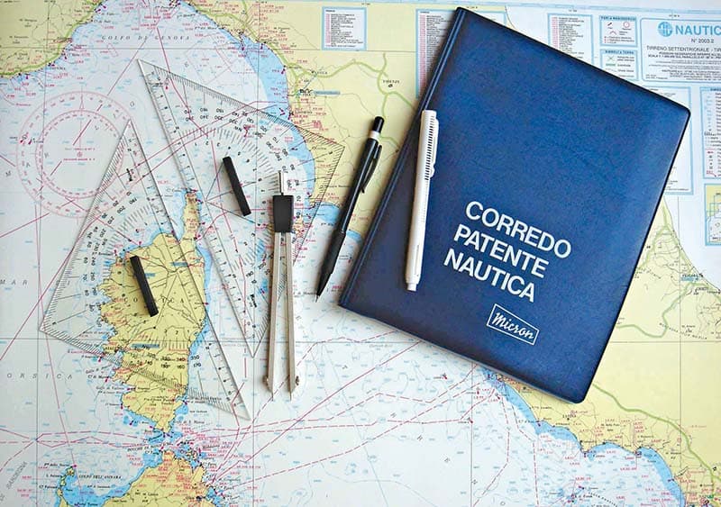Kit de instrumentos de navegação para formação