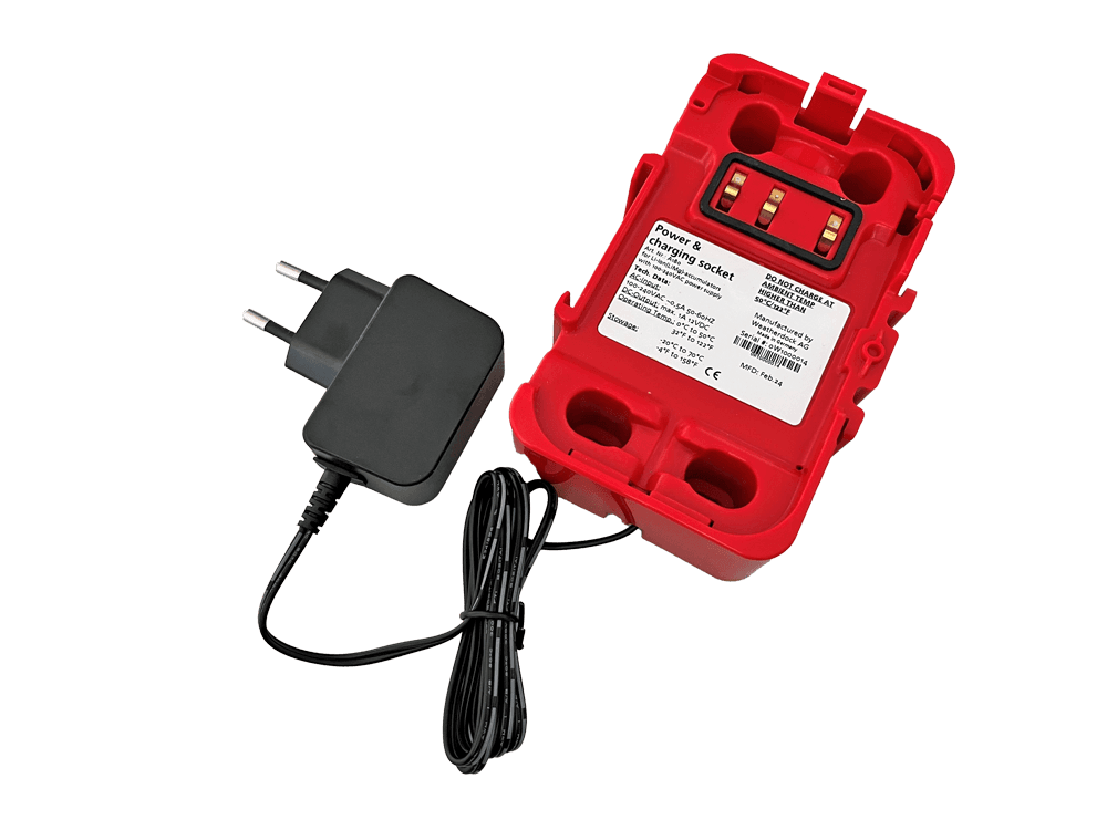 Base de alimentação com adaptador de 230 V