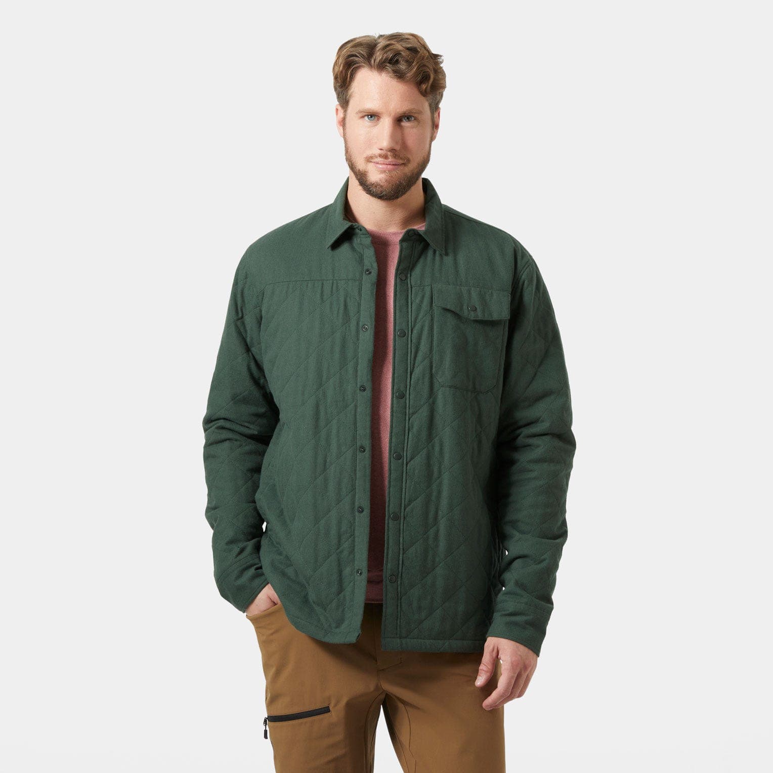 Helly Hansen ISFJORD INSULATED SHACKET - cor 390