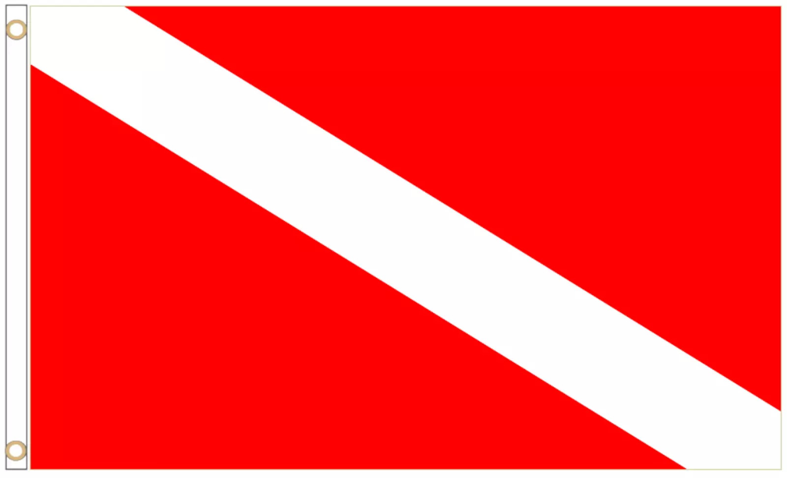 Bandeira de Mergulho 45 x 30 cm