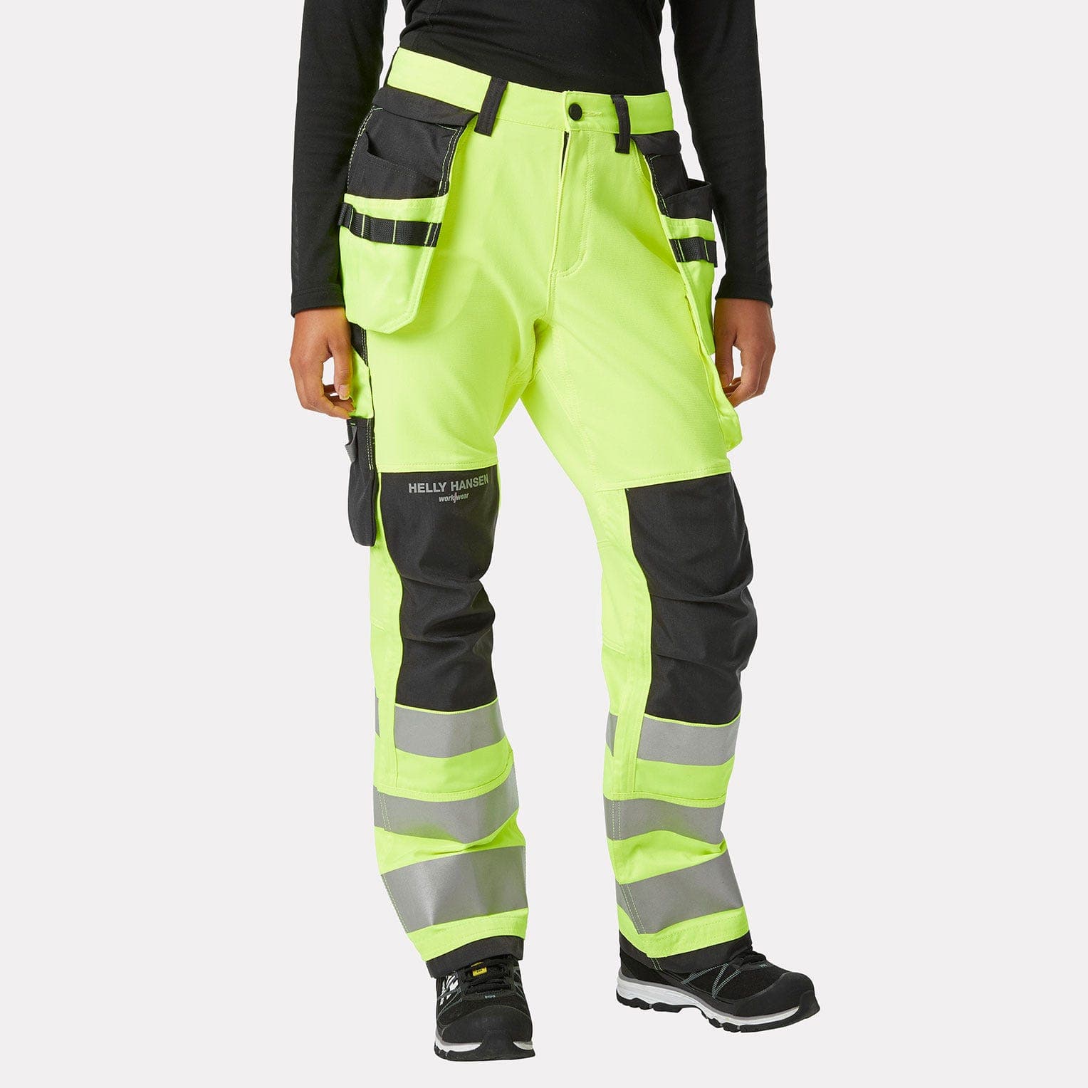 Helly Hansen W LUNA HI VIS CONS PANT CL 2 - cor 369