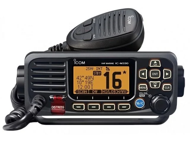 Rádio VHF Fixo ICOM M330E DSC GPS