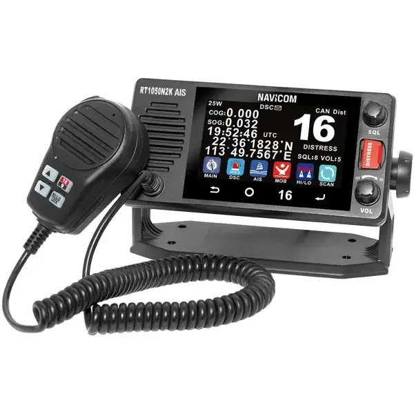 Rádio VHF Fixo NAVICOM RT1050 c/DSC e AIS