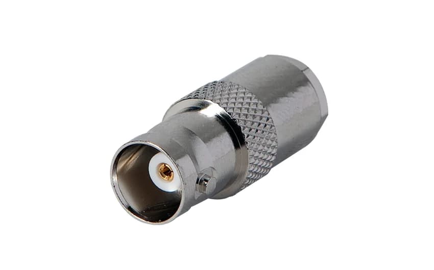 Conector Scout BNC fêmea (RG-58) (BNC fêmea de aperto)
