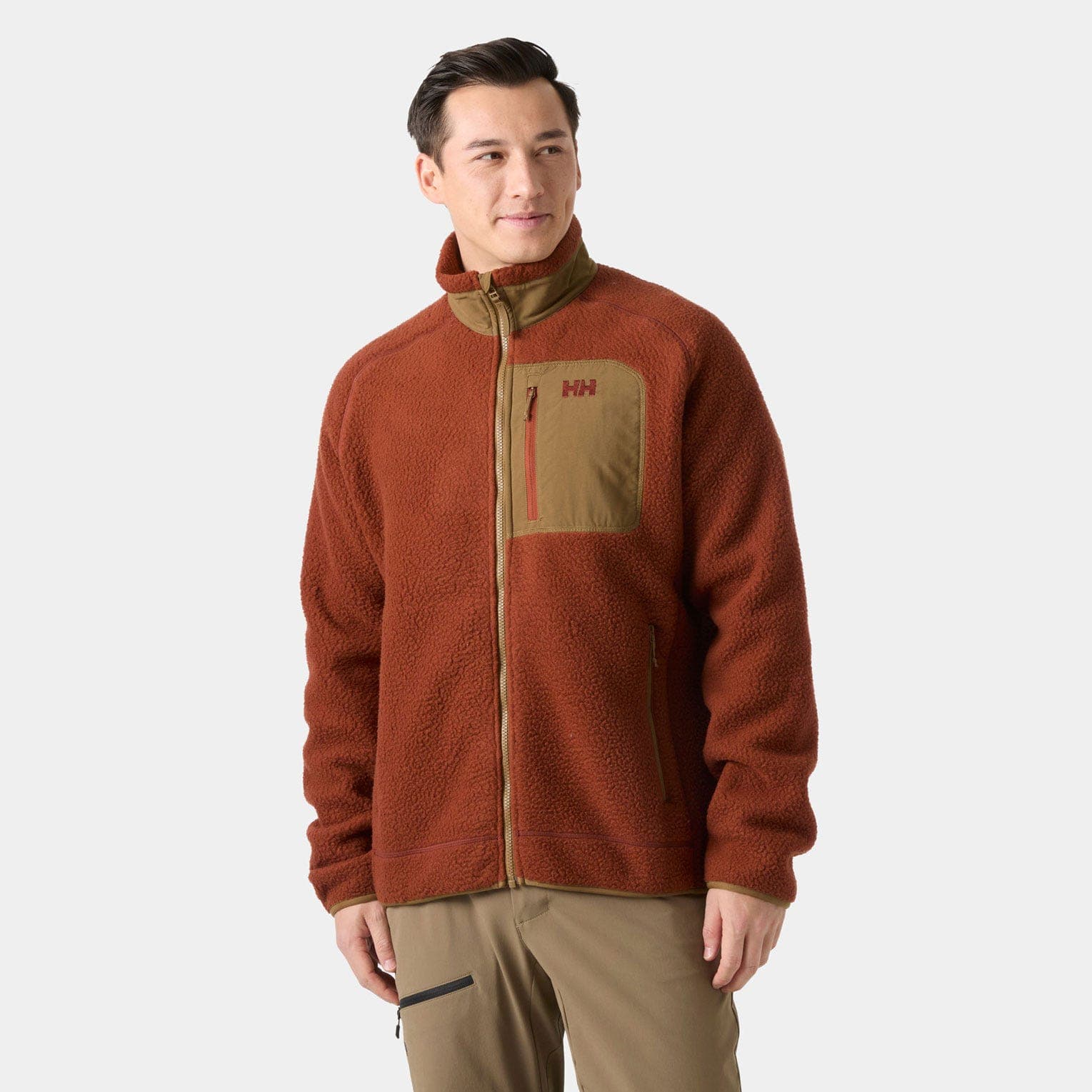 Helly Hansen PANORAMA PILE BLOCK JACKET - cor 301