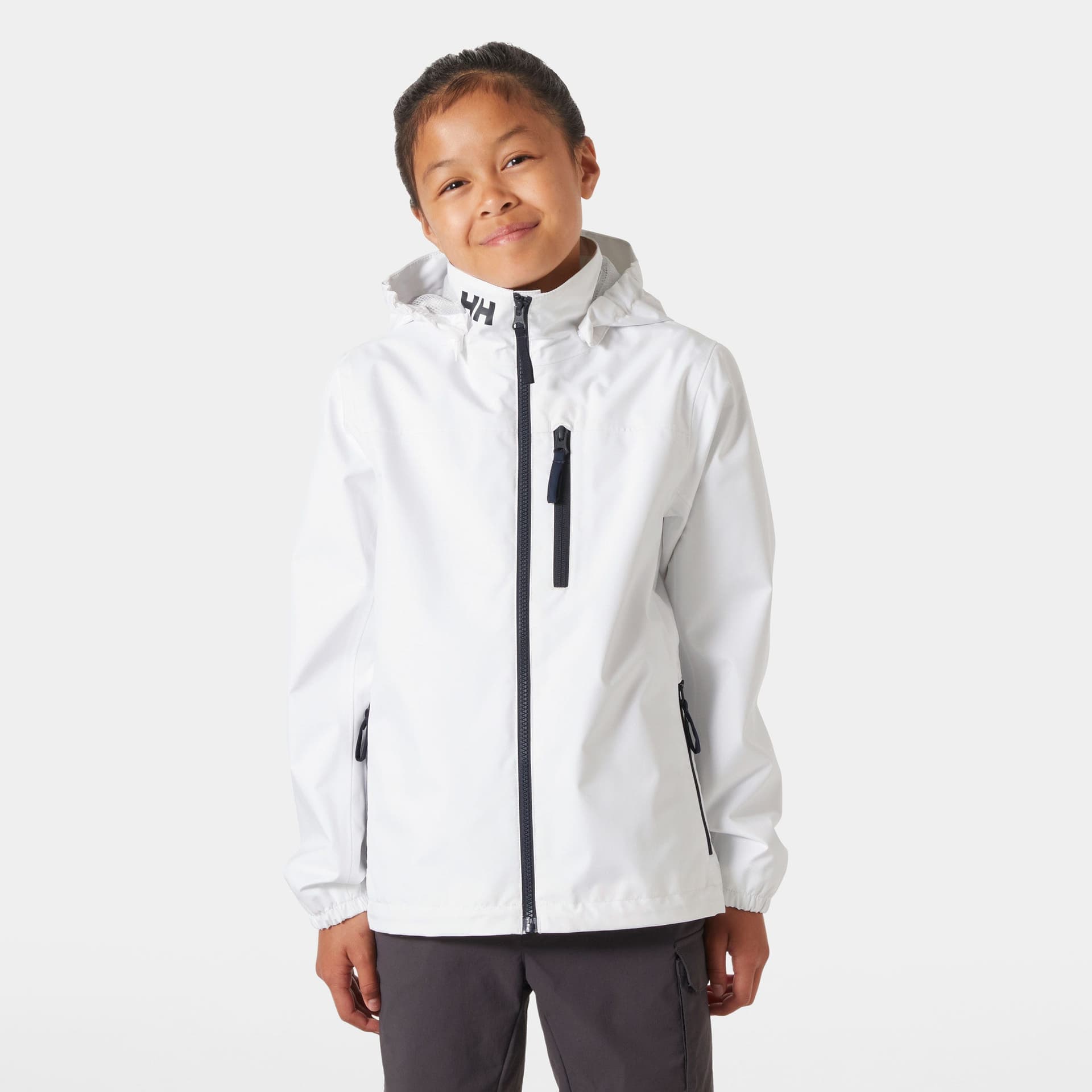 Helly Hansen JR CREW HOODED JACKET - cor 002