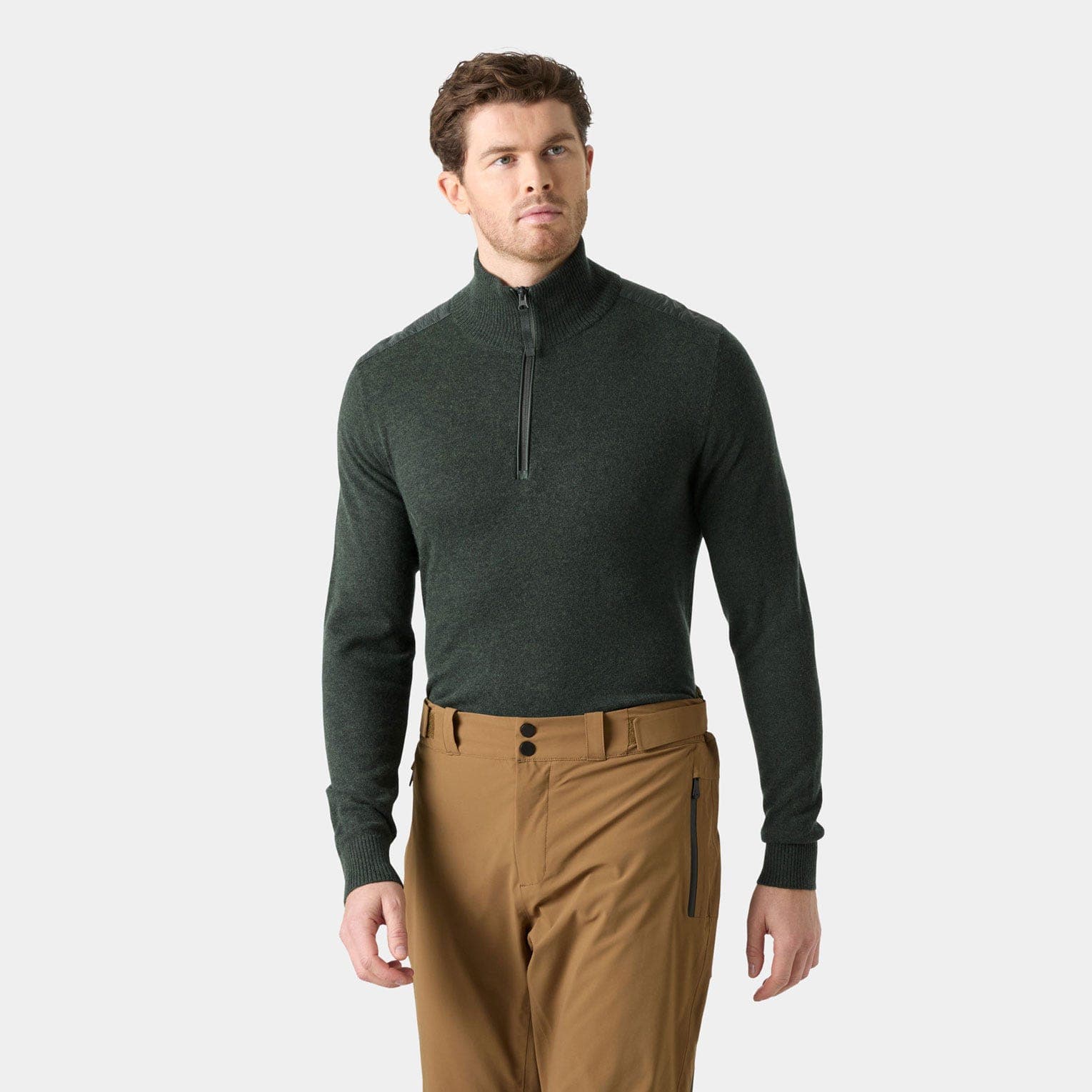 Helly Hansen AFTON KNITTED 1/2 ZIP - cor 418